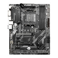 MSI B450 TOMAHAWK MAX Quick Start Manual