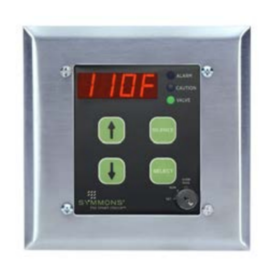 SYMMONS TEMPCONTROL HTA100 INSTALLATION AND SERVICE INSTRUCTIONS Pdf