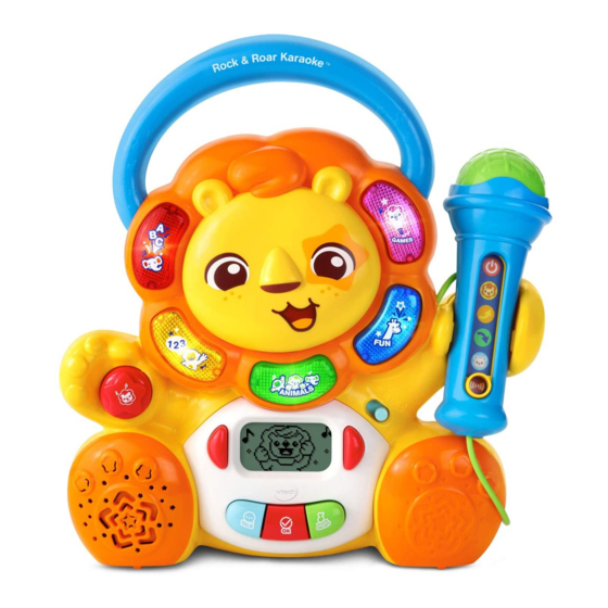 VTECH ZOO JAMZ ROCK & ROAR KARAOKE PARENTS' MANUAL Pdf Download ManualsLib