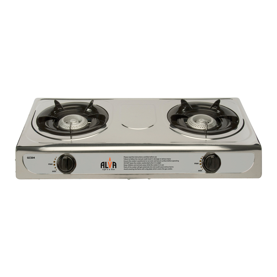 alva automatic gas cooker