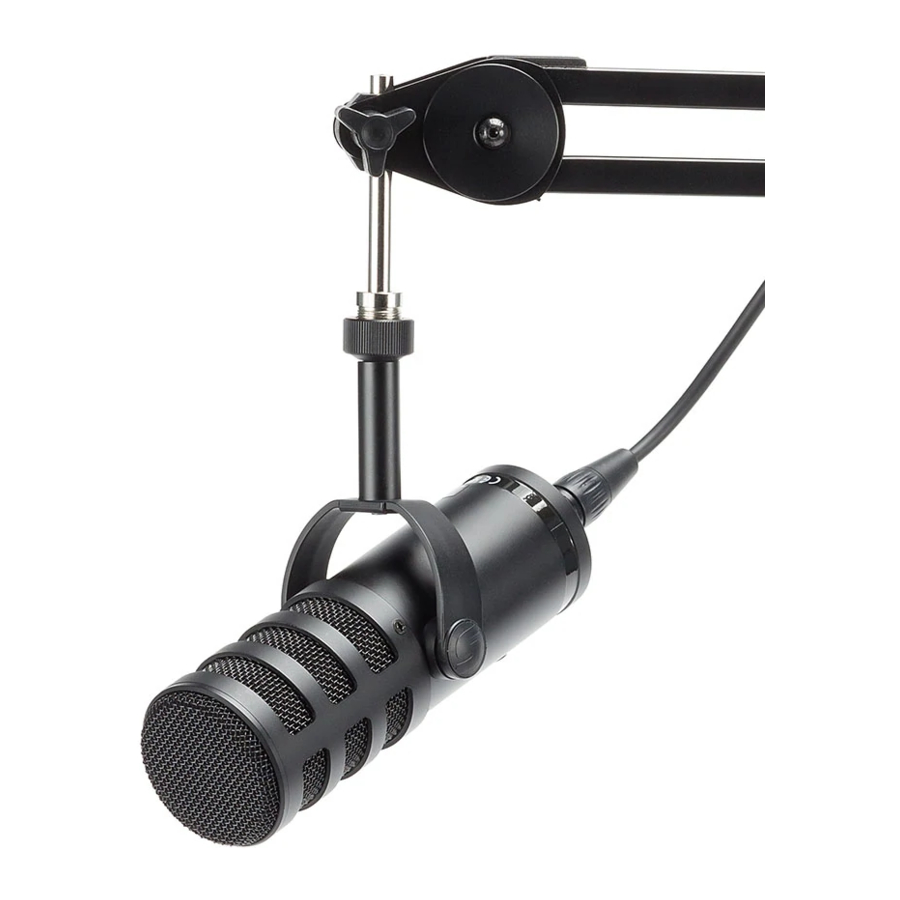 SAMSON Q2U Recording Pack USB/XLR Microphone with HP20 Headphones Owner's  Manual