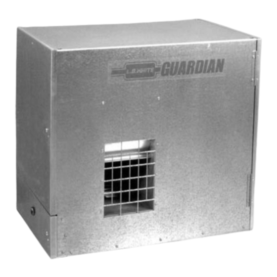 L.B. White Guardian AD250 Assembly And Installation Instructions Manual