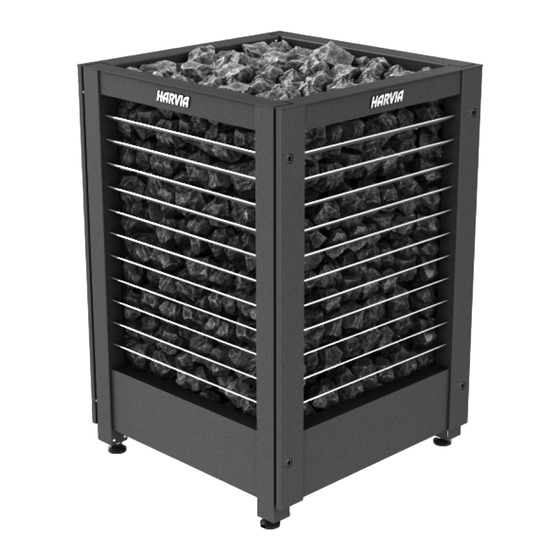 Harvia MD160 Instructions For Installation And Use Manual