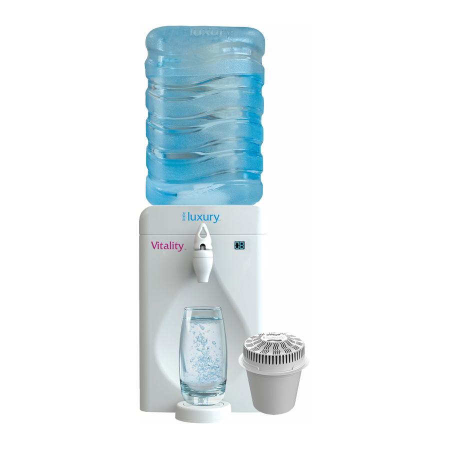 Brand new Little Luxury Vitality Mini Water Cooler & Filter in