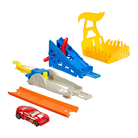 Mattel Hot Wheels BULLSEYE BLAST Instructions