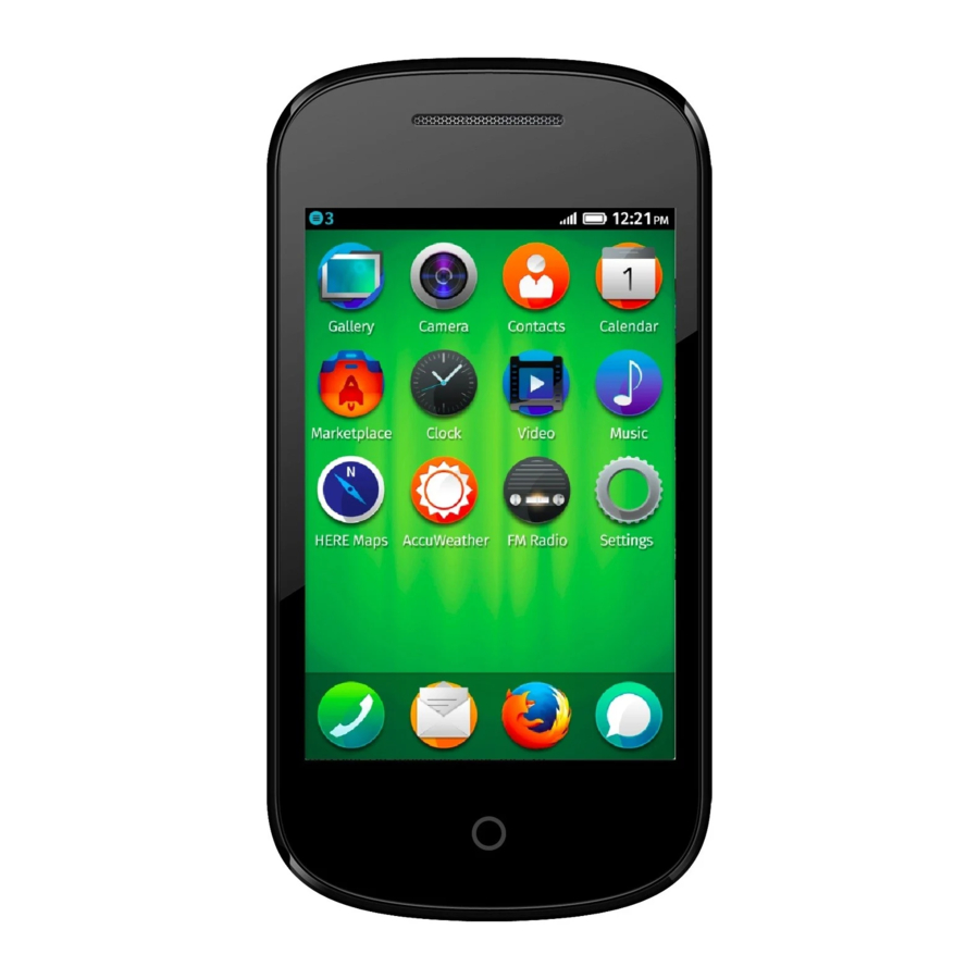 ZTE OPEN II - FireFox OS Smartphone Quick Start Guide