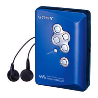 Sony Walkman WM-EX501 User Manual