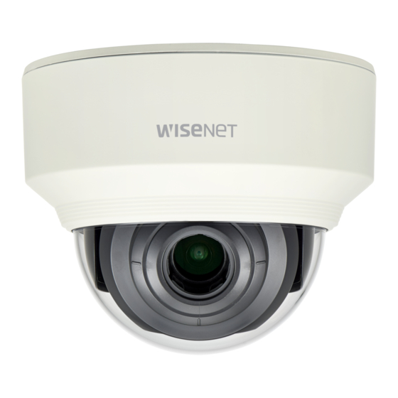 Wisenet XND-L6080RVA Quick Manual