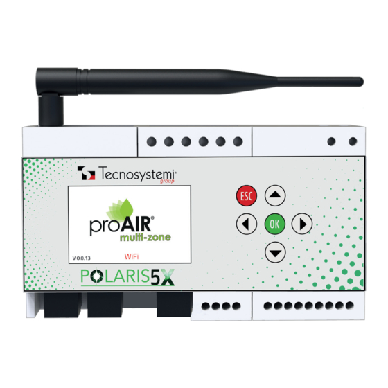 Tecnosystemi proAIR multi-zone POLARIS 5X User Manual