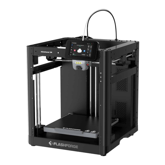 Flashforge Adventurer 5M User Manual