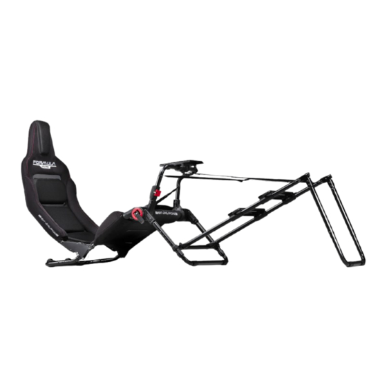 Next Level Racing Formula Lite Pro Instruction Manual