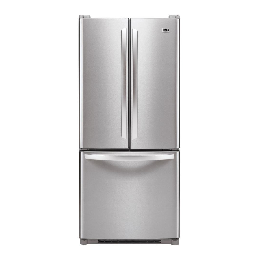 LG LFC20760ST - 19.7 cu. ft. Refrigerator Manuals