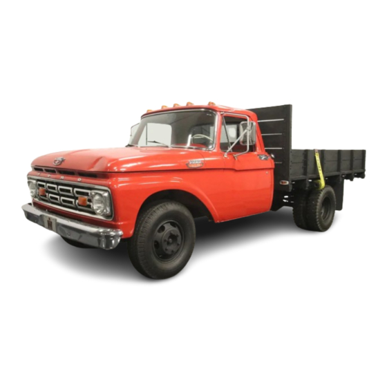 Ford 1964 F-100 Shop Manual