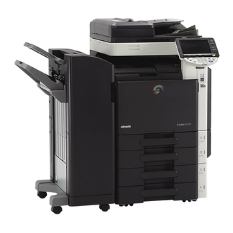 Olivetti d-Color MF360 Installation Manual