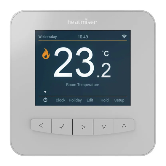 Heatmiser smartstat Manuals