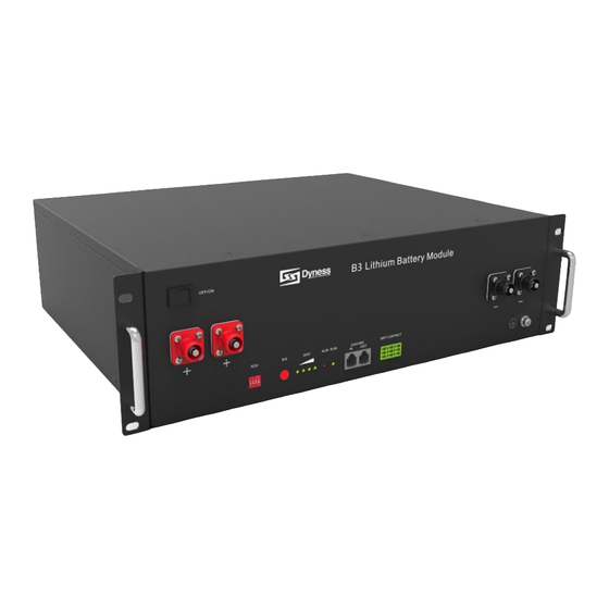 Dyness B3 ESS B4874 User Manual
