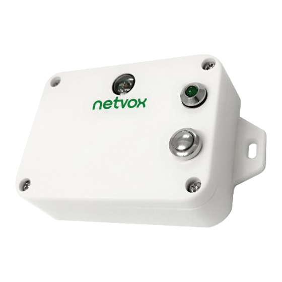 netvox R718G User Manual