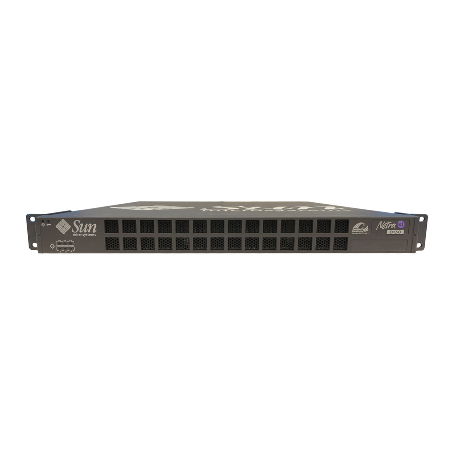 Sun Microsystems Netra st D130 Product Note