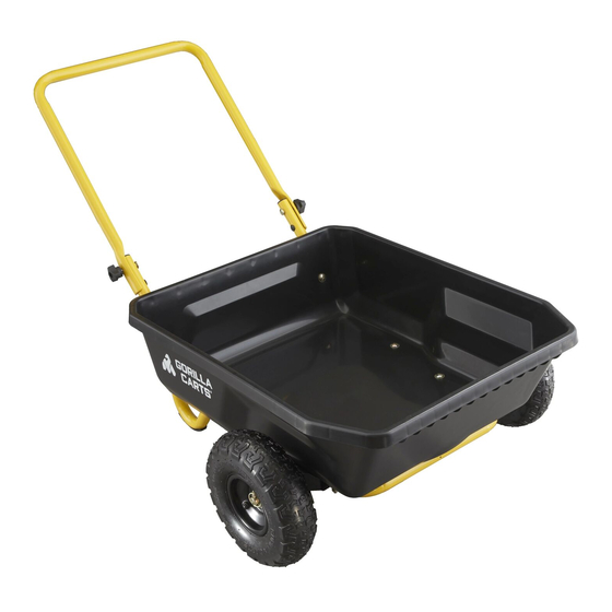 GORILLA CARTS GCR4 QUICK START MANUAL Pdf Download ManualsLib