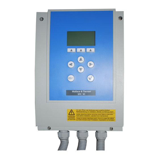 EVOQUA WALLACE & TIERNAN SFC ORIGINAL INSTRUCTION MANUAL Pdf Download