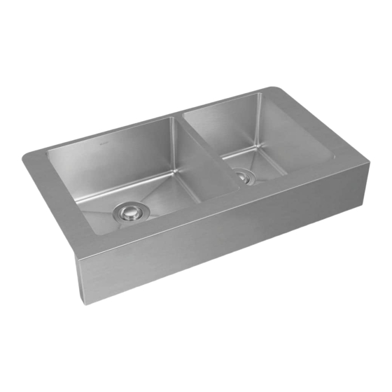 ELKAY CROSSTOWN FARMHOUSE SERIES INSTALLATION INSTRUCTIONS Pdf Download