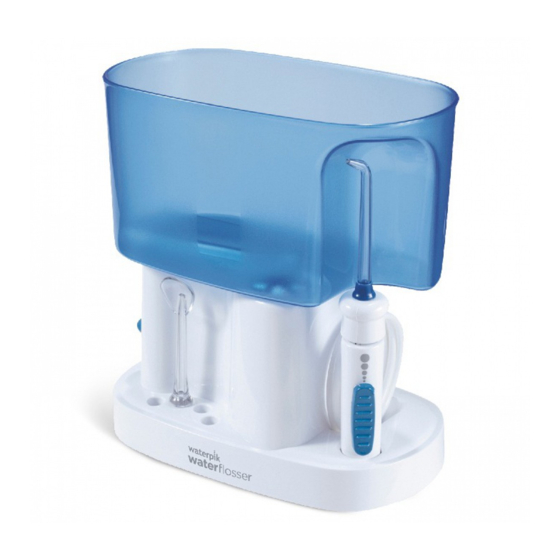 Waterpik Wp 70 Instruction Manual Pdf Download Manualslib