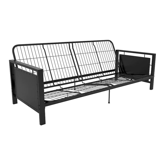 DHP METAL ARM FUTON MANUAL Pdf Download ManualsLib