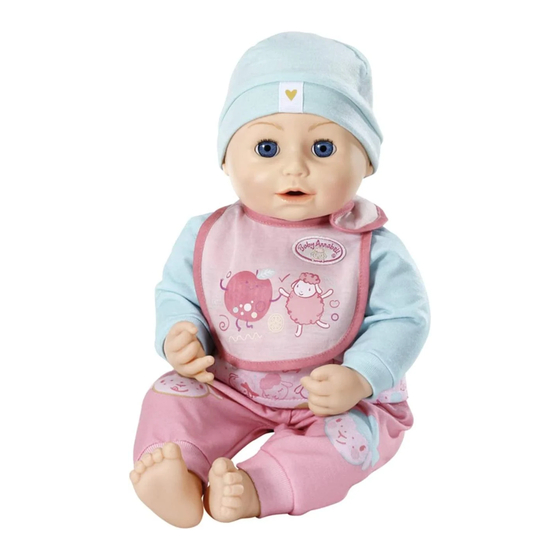 1 Zapf Creations Time To Sleep Doll New Model My First Baby Annabell Years 