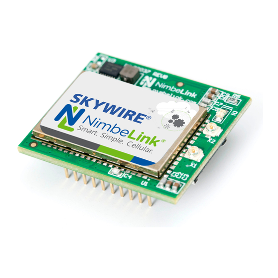 NIMBELINK SKYWIRE NL-SW-LTE-GELS3 MANUAL Pdf Download | ManualsLib