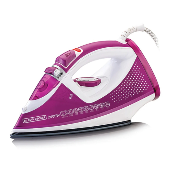 BLACK+DECKER Allure Digital Professional Steam Iron, D3060