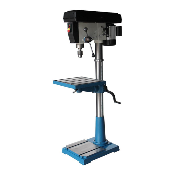 BAILEIGH INDUSTRIAL DP2012FHDV3 OPERATOR'S MANUAL Pdf Download