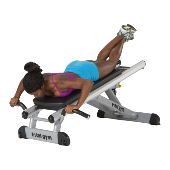 TOTAL GYM ELEVATE LINE MANUAL Pdf Download ManualsLib