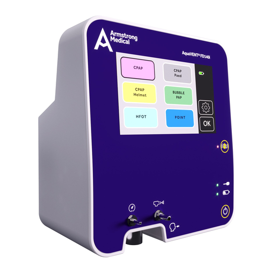 ARMSTRONG MEDICAL AQUAVENT FD140I USER MANUAL Pdf Download ManualsLib