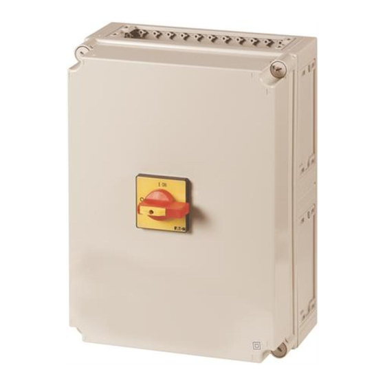 EATON H-T6-160 SERIES INSTRUCTION LEAFLET Pdf Download | ManualsLib
