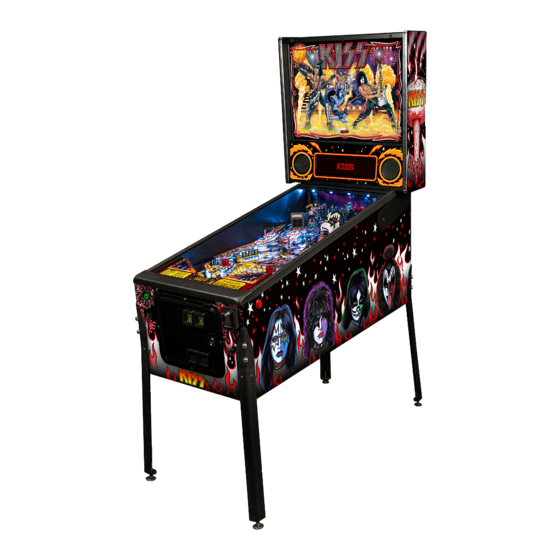 Stern Pinball KISS PREMIUM Service And Operation Manual
