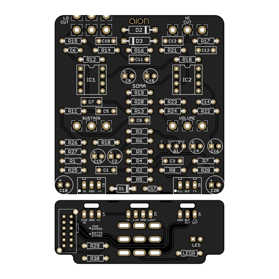 AION ELECTRONICS SOMA VINTAGE OVERDRIVE MANUAL Pdf Download ManualsLib