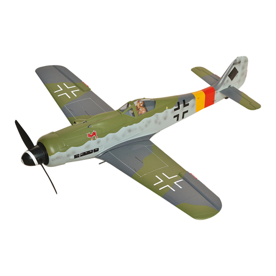 ALFA Model Focke-Wulf Fw 190D-9 Quick Start Gudie