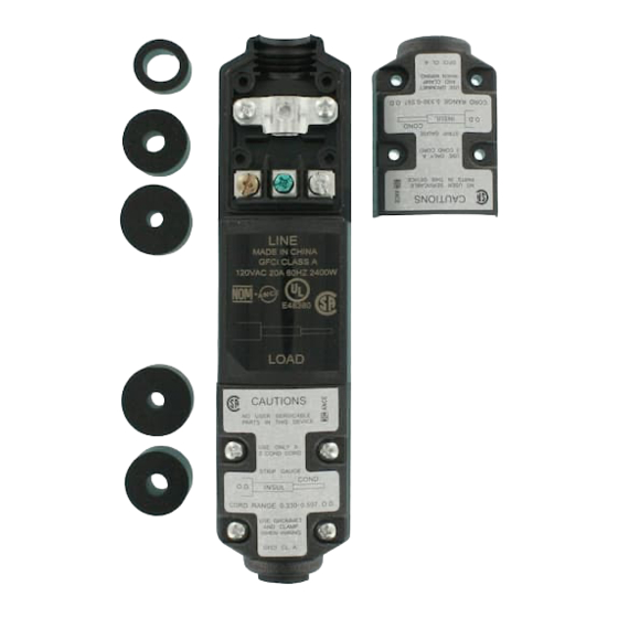 Leviton GCA20 Installation Instructions