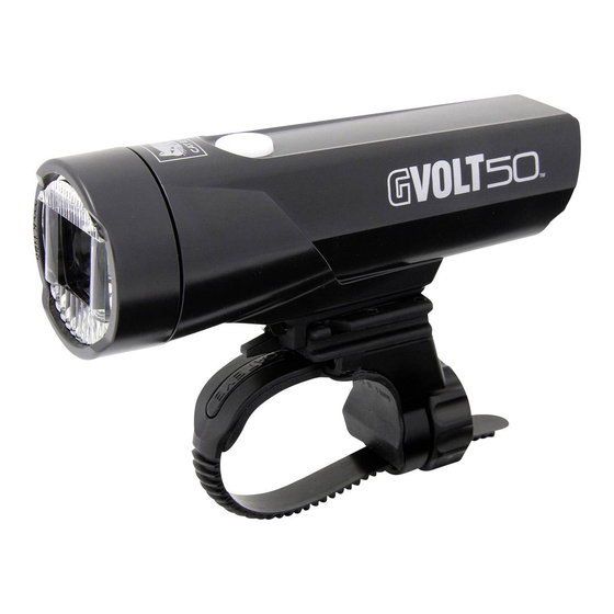 Cateye GVOLT 50 HL-EL550G RC Manual