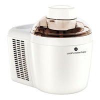 Cook's essentials ice cream maker manual sale