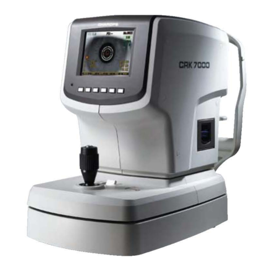 Huvitz CRK-7000 Service Manual