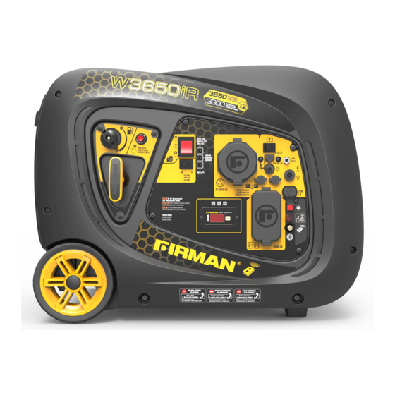Firman W03383 Owner's Manual