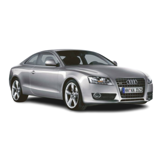Audi A5 2009 Owner's Manual
