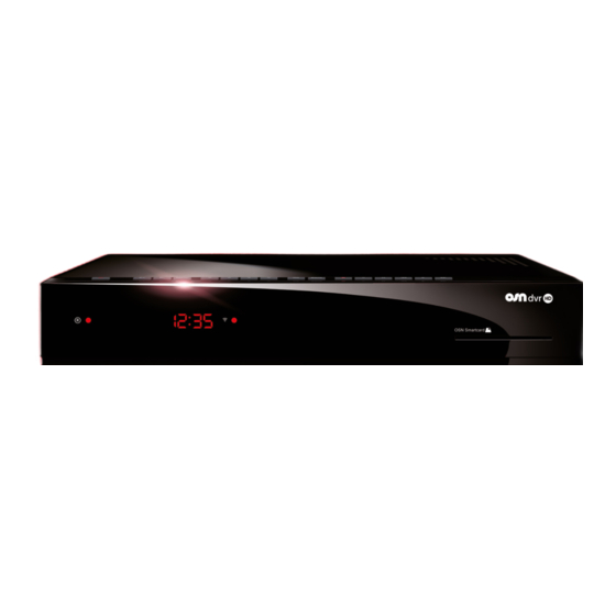 OSN PACE-TDS865COS Operating Manual