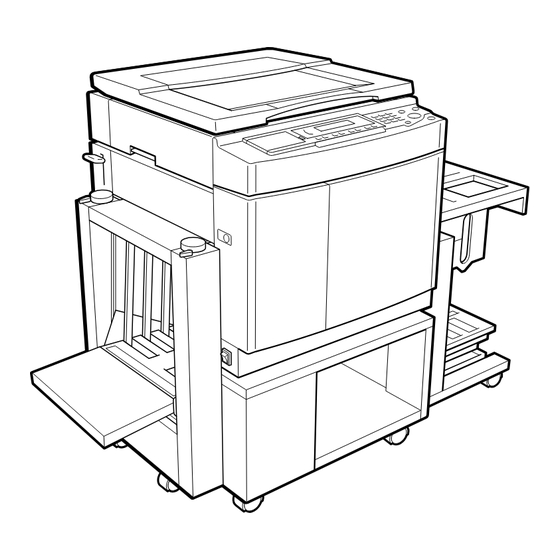 Duplo DP-63P Instruction Manual