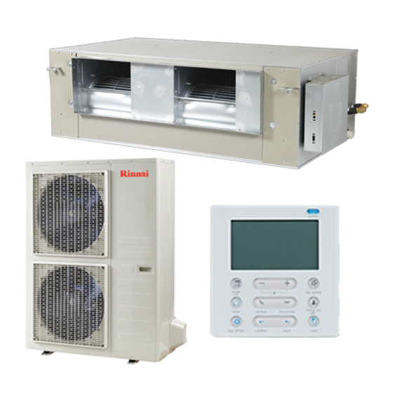 Rinnai DONSR20Z9 Operation & Installation Manual