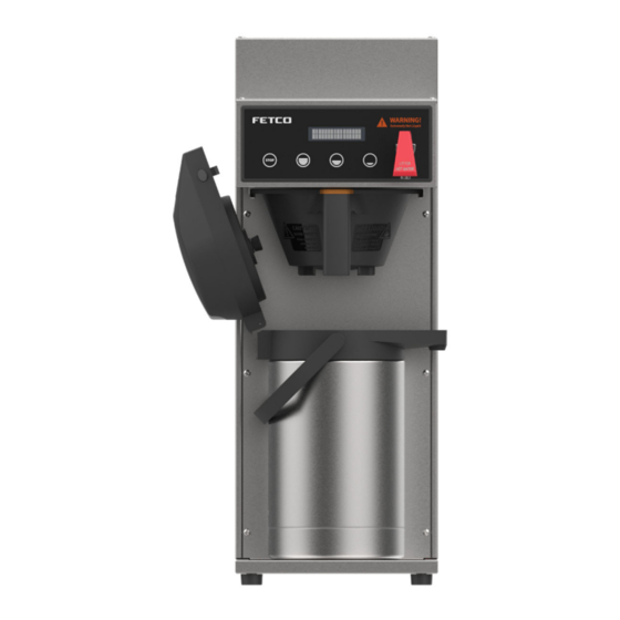 Fetco TBS-2121XTS Twin 3.5 Gallon Tea Brewer