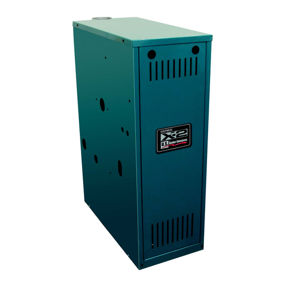 U.S. BOILER COMPANY X2 SERIES INSTALLATION, OPERATING AND SERVICE