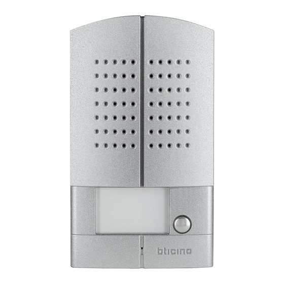 BTICINO 342971 INSTRUCTIONS FOR USE Pdf Download ManualsLib