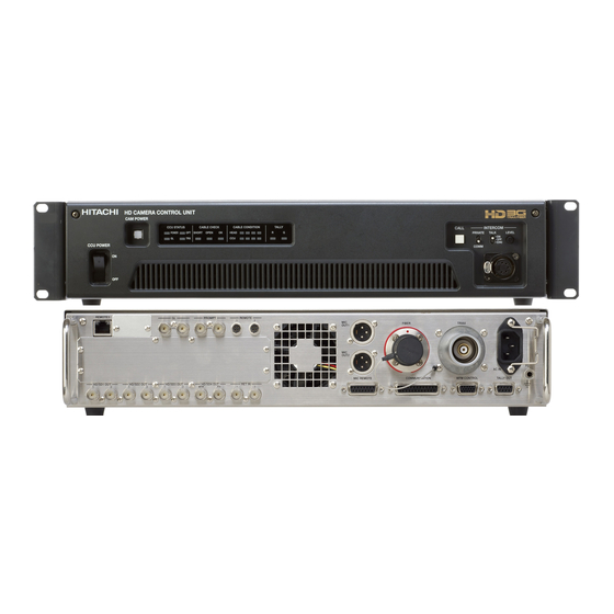 Hitachi CA-HF1300-S3 Operating Instructions Manual